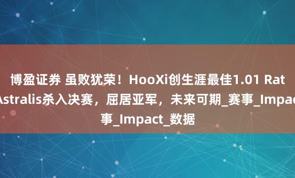 博盈证券 虽败犹荣！HooXi创生涯最佳1.01 Rating率Astralis杀入决赛，屈居亚军，未来可期_赛事_Impact_数据